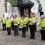 Nagovor predsednika uprave Ustanove dr. A. Trstenjaka, Dušana Gerloviča, udeležencem trgatve.